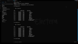 Electerm Change Font Settings