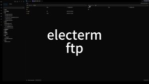 Electerm FTP